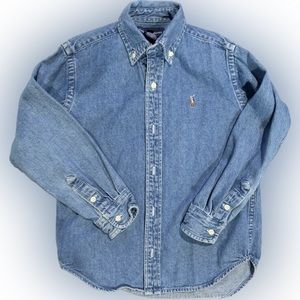 Ralph Lauren Denim Shirt - Size 5